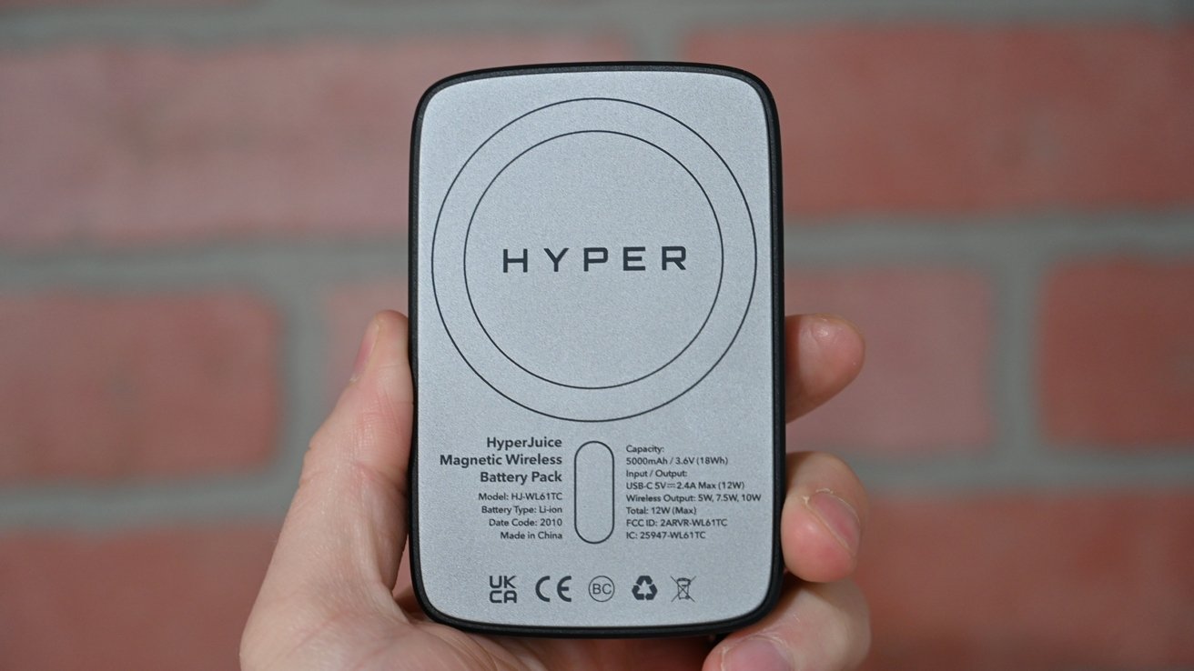 HyperJuice Magnetic Battery