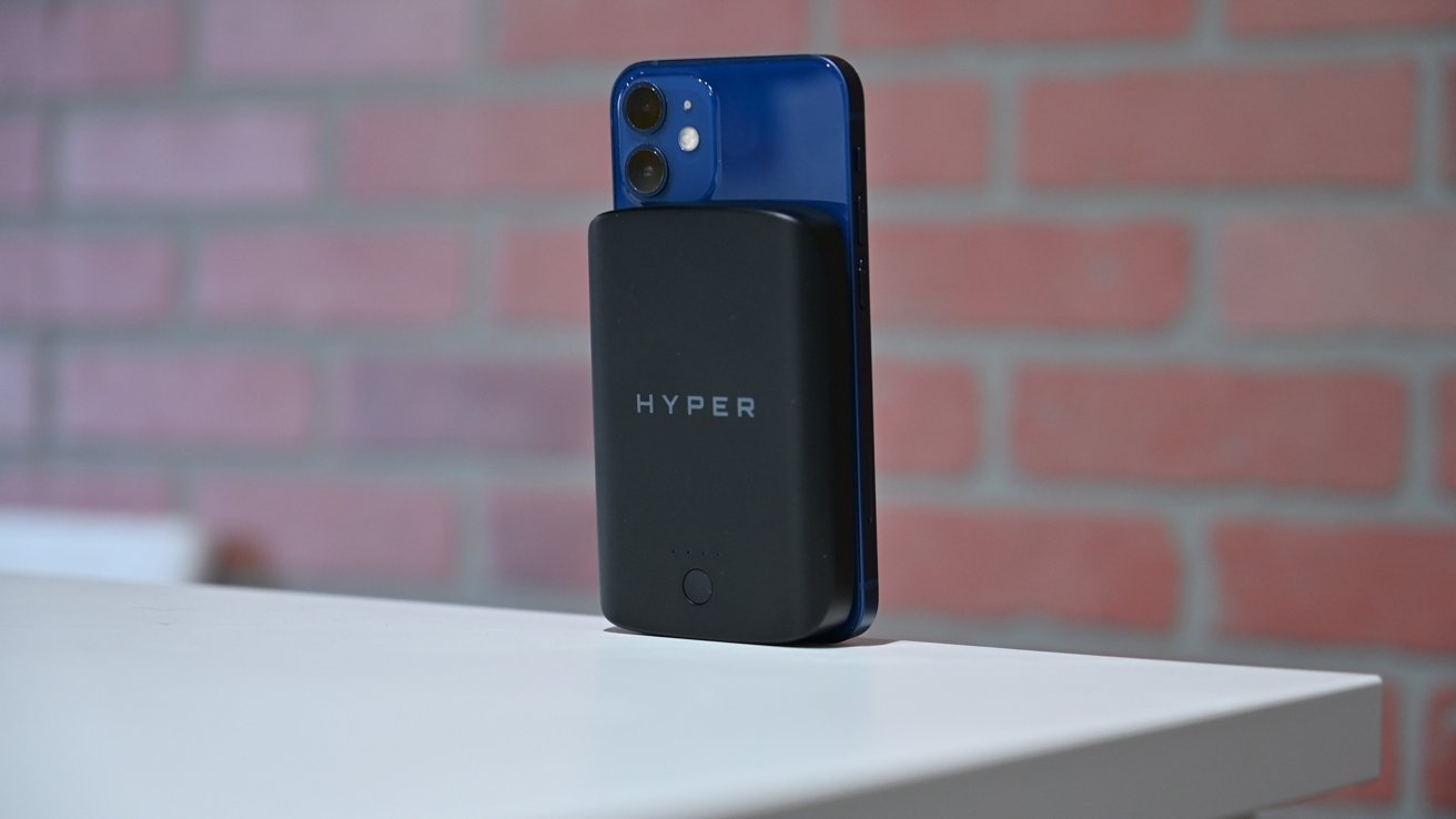 HyperJuice Magnetic Battery fits iPhone 12 mini as well