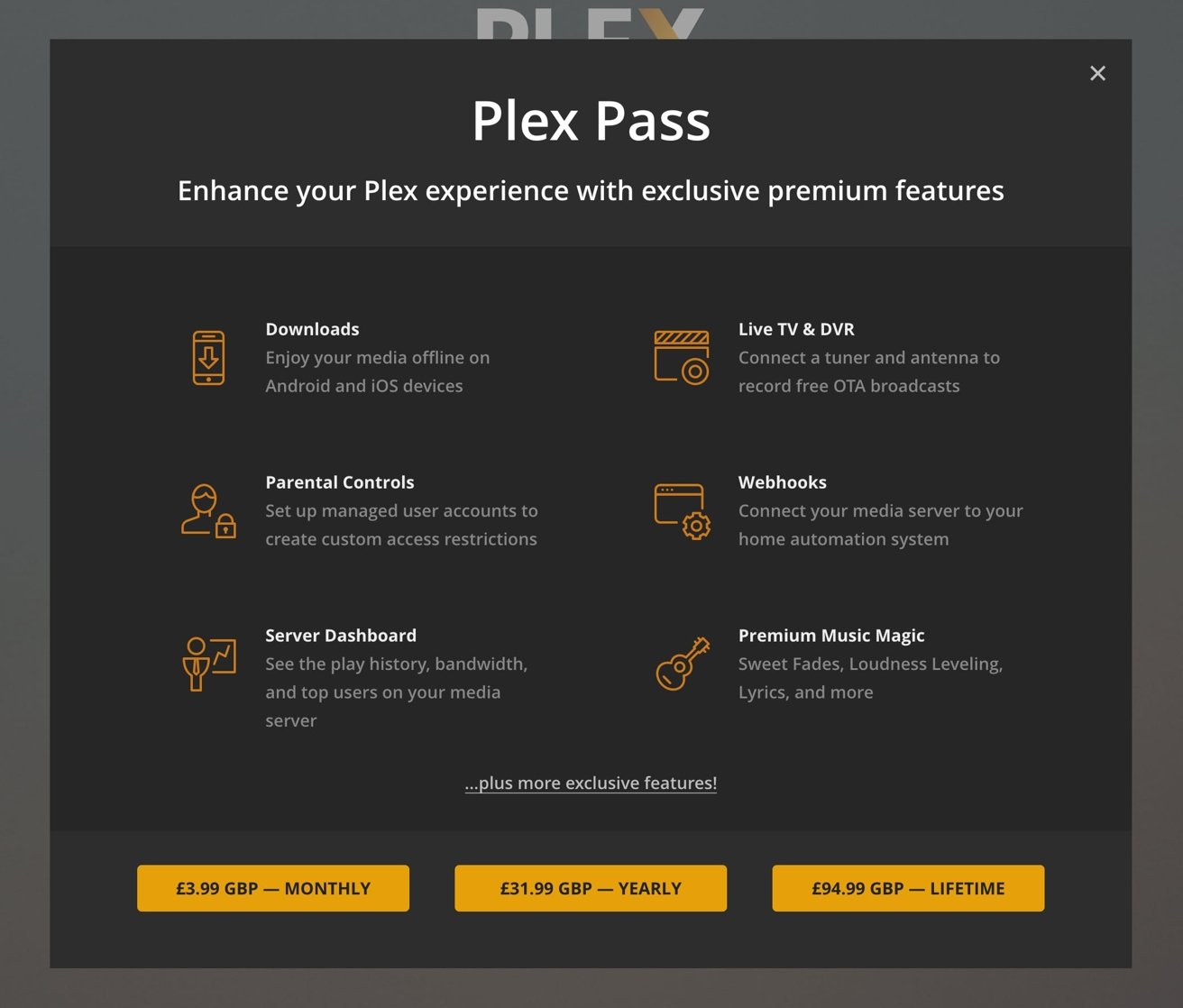 Plex Media Server 1.32.5.7328 for mac instal free