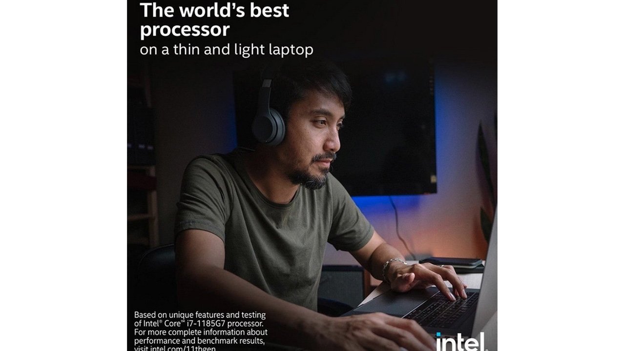 photo of Intel uses MacBook Pro to promote its chips after attacking Apple image