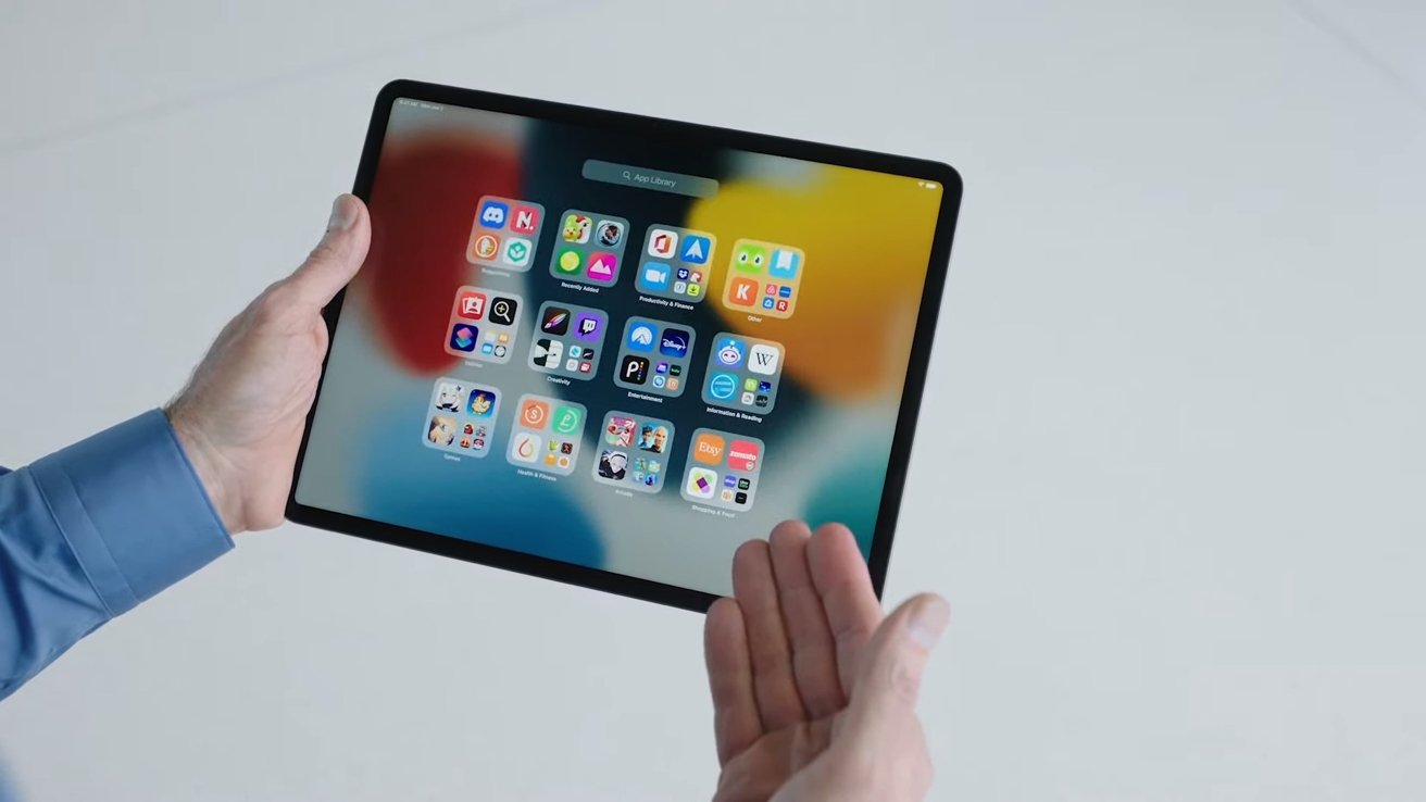 All apps can be stored in the new iPadOS 15 App Library