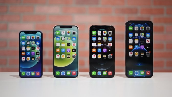 All four members of the iPhone 12 series made the top ten