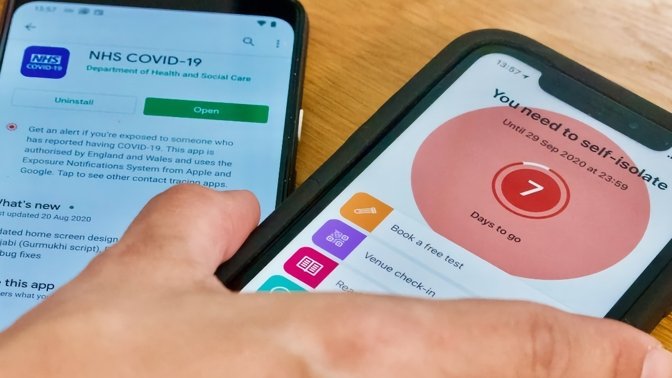 The UK's COVID contact-tracing app