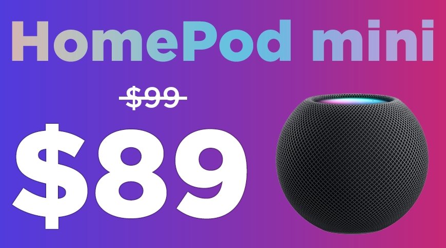 photo of Ultra rare HomePod mini deal drives price down to $89 image