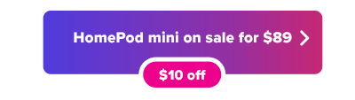 Apple HomePod mini deal button