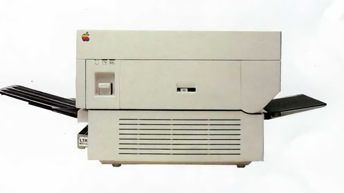 Apple's revolutionary LaserWriter was powered by PostScript, co-invented by Charles Geschke at Adobe