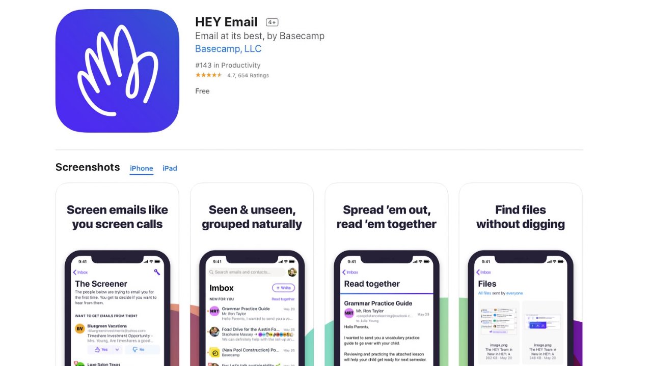Apple's rejection of the Hey email app in 2020 sparked the creation of the CAF