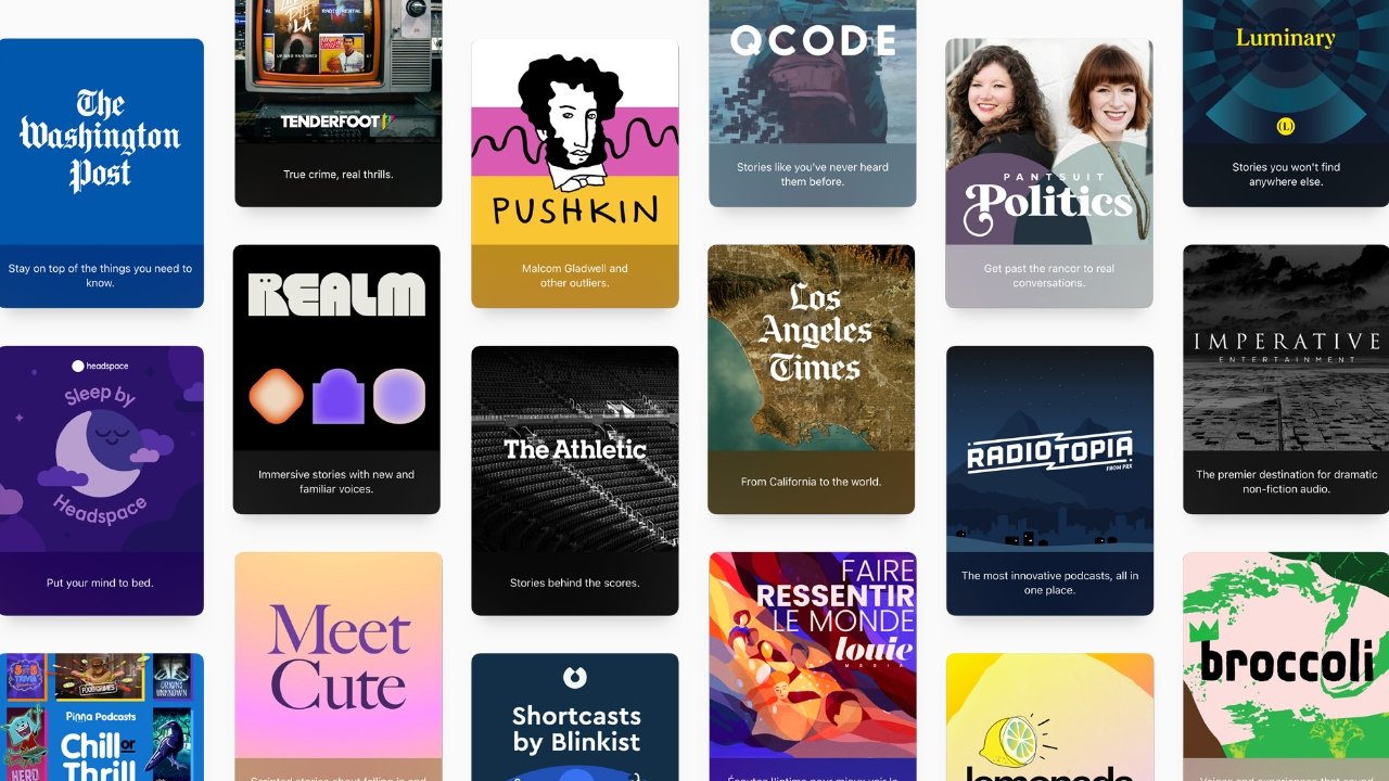 Apple、ポッドキャスターが定期購読番組を制作するプログラムを発表