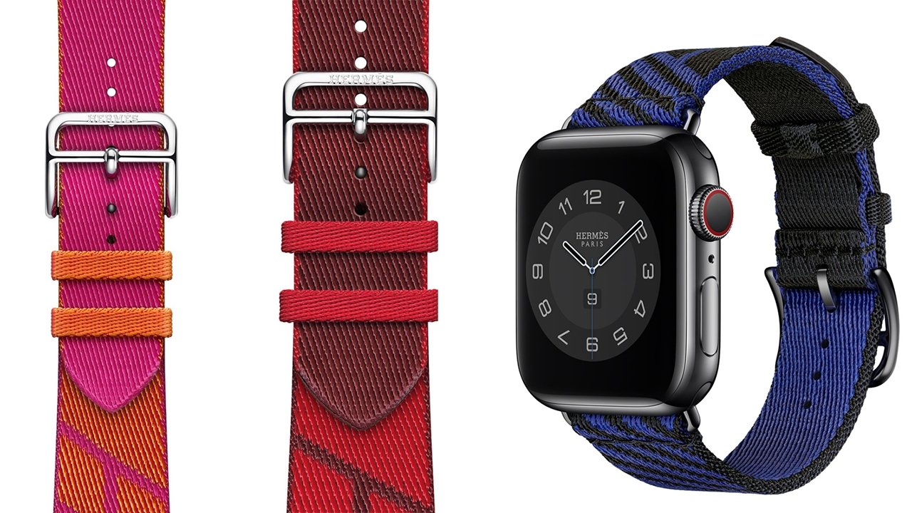 Hermes indigo apple watch band on sale