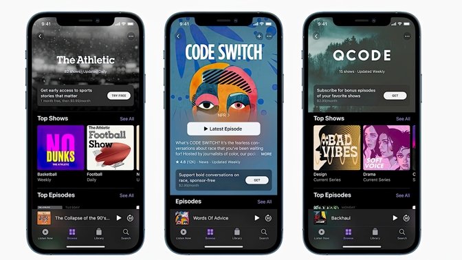Apple's podcast subscription service launches in May