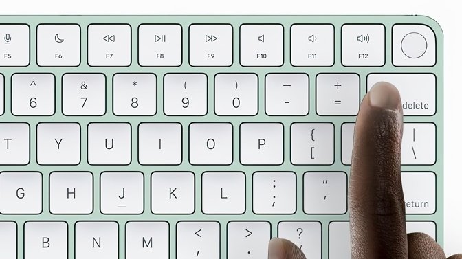The Magic Keyboard bundled with the 24-inch iMac won't employ Touch ID on the M1 iPad Pro