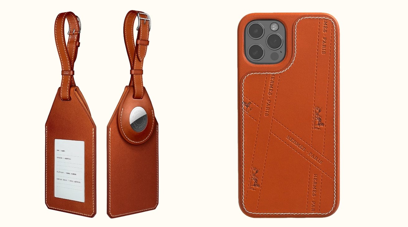 Hermes has exclusive $699 AirTag Travel Tag, $570 iPhone 12