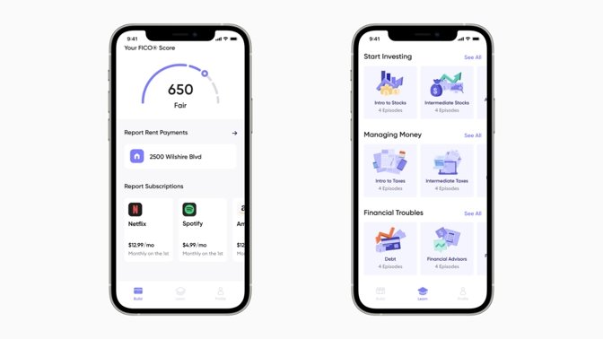 Perch lets you improve and track your credit score