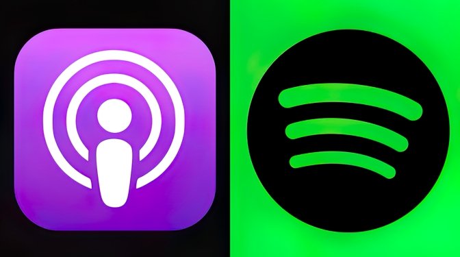 Apple's and Spotify's platform wars now include paid podcasts