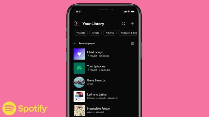 Spotify updates 'Your Library' tab with better search
