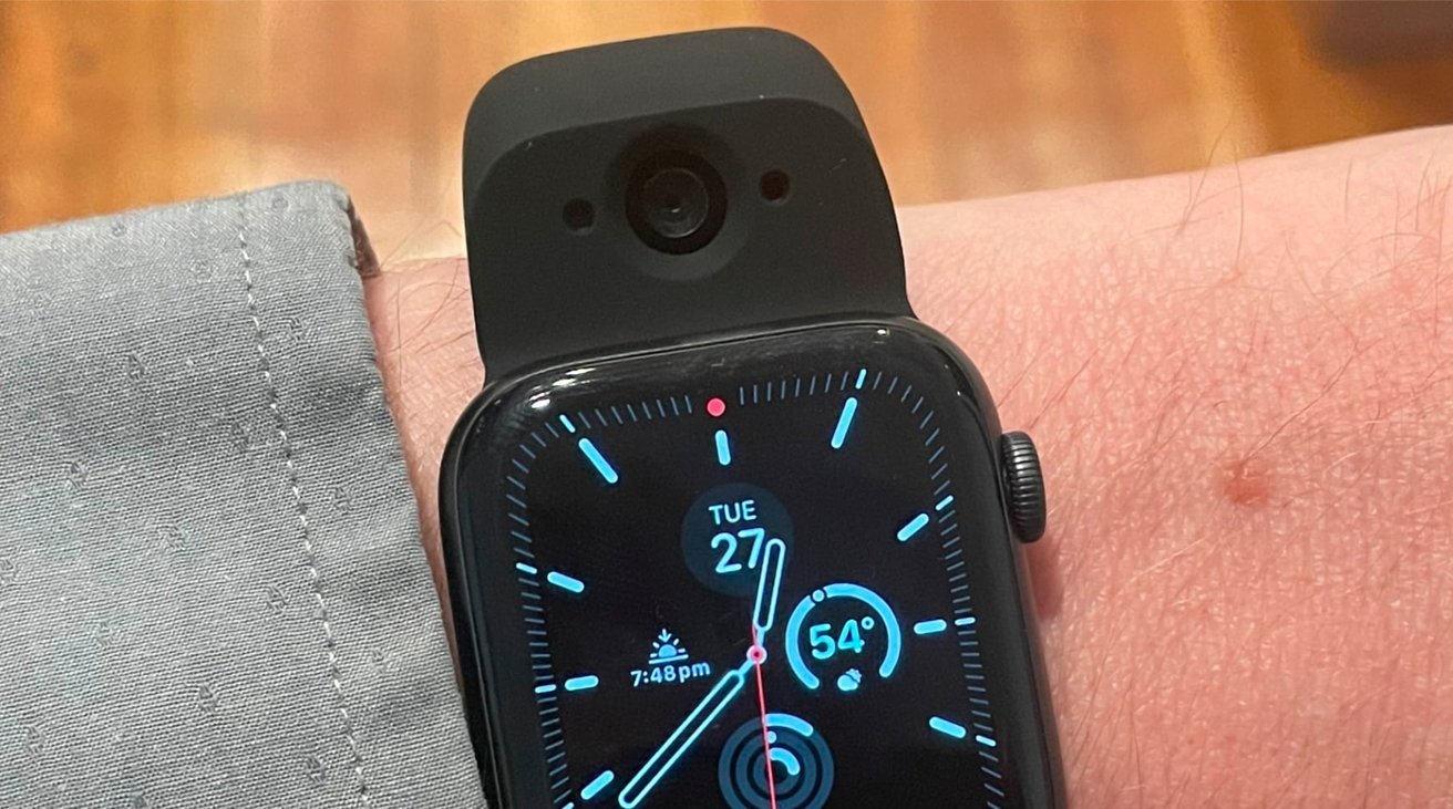 ハンズオン: デュアルカメラを備えた Apple Watch バンド、Wristcam