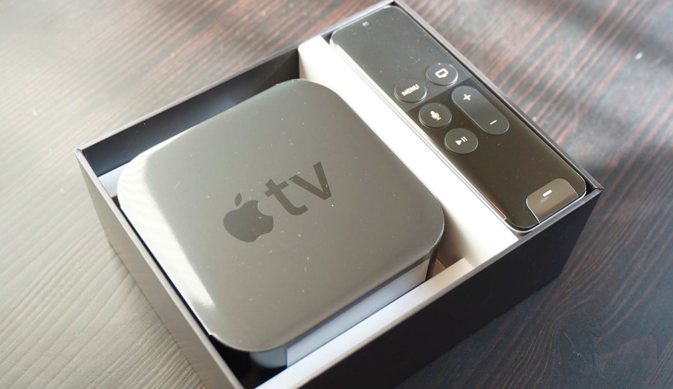 The first release of the Siri Remote with the first fourth-generation Apple TV