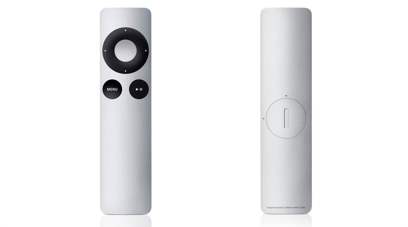 The second Apple Remote was a major departure from the design of the first.