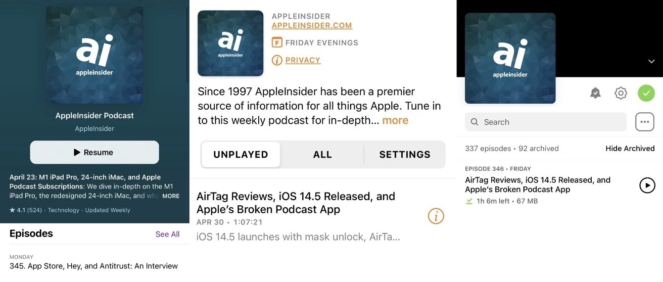 podcast player app osx