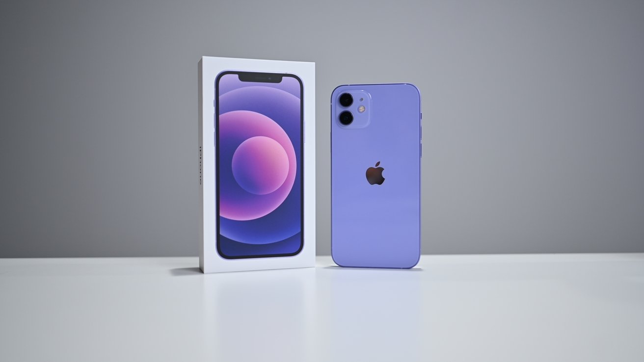 The all-new purple iPhone 12