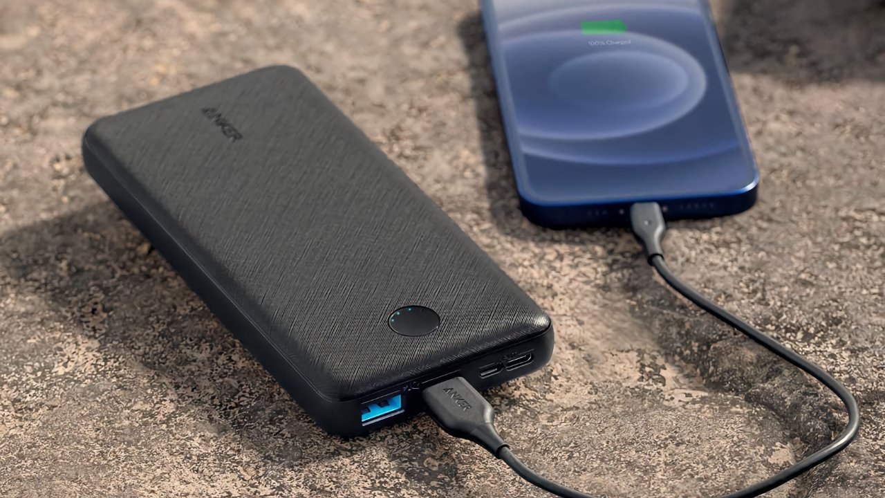 PowerCore 20,000 mAh battery pack by Anker