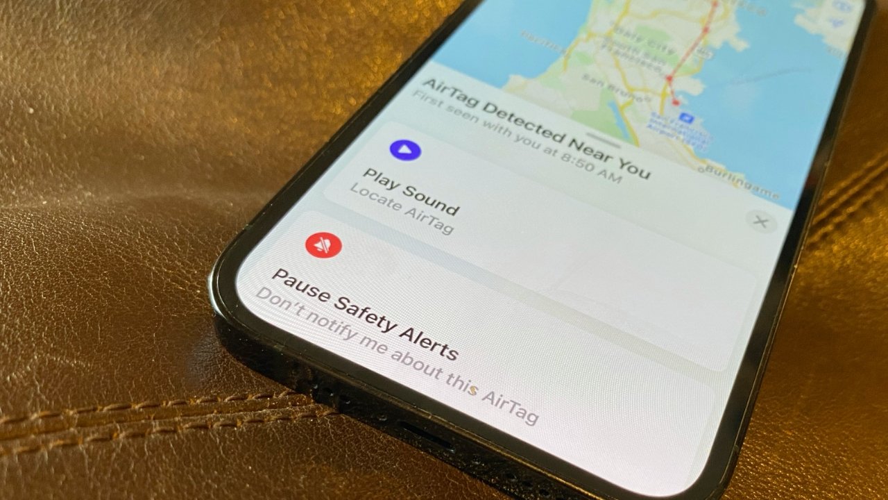 What to do when you see 'AirTag found moving with you' on your iPhone