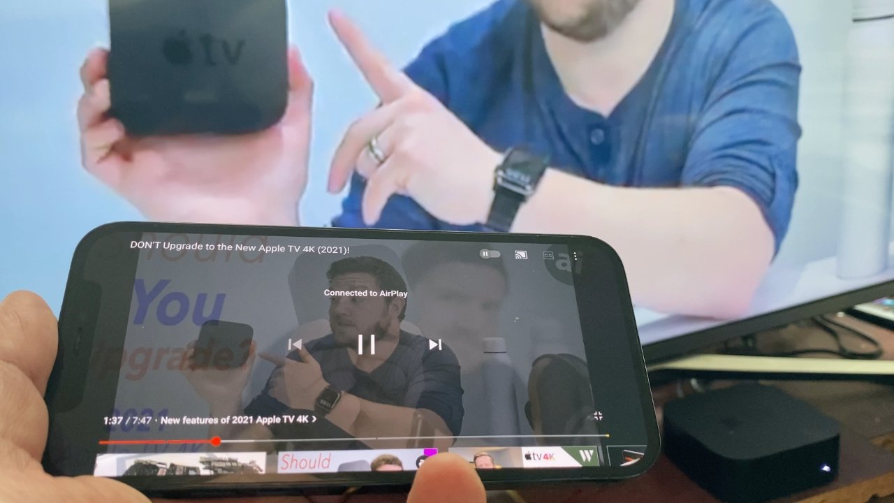 How to play iphone hot sale video on smart tv