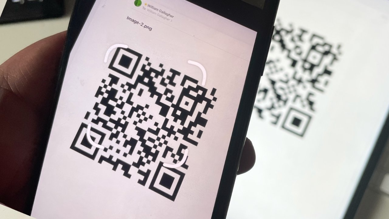 Code QR pour iPad