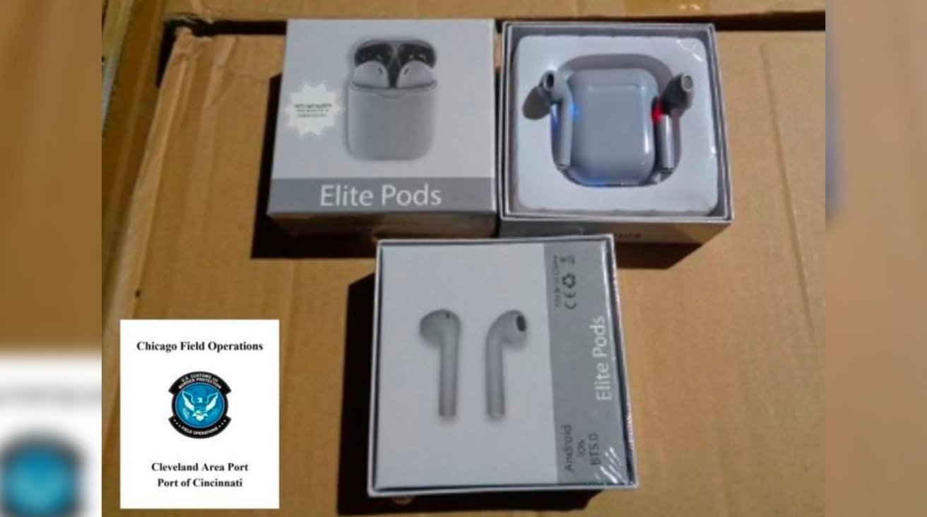 Fake AirPods seized by Cincinnati CBP