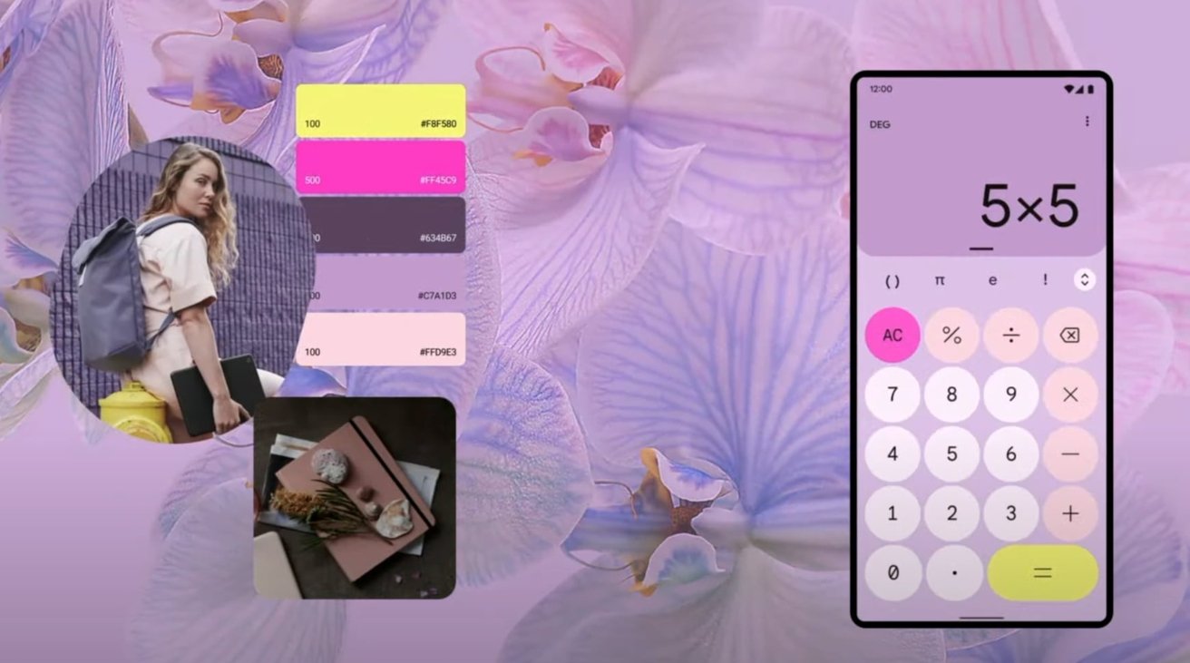 Android 12's 'Material You' UI focuses on customizable colors
