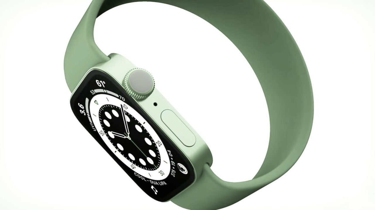 photo of Rumor: 'Apple Watch Series 7' to feature flat edges, green color option image