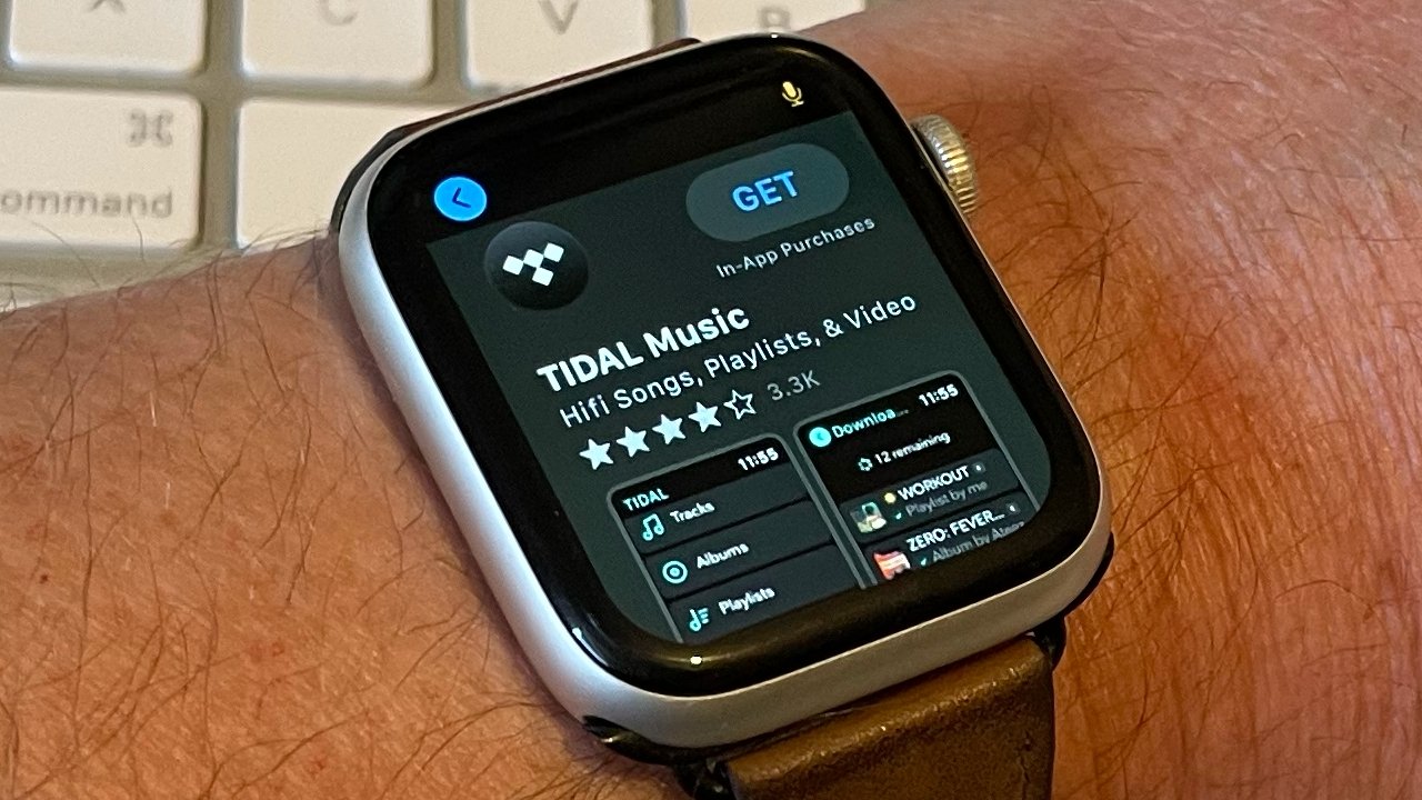 Tidal が加入者向けに Apple Watch のオフライン再生を追加