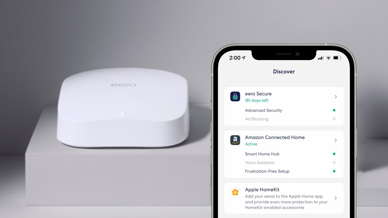 Amazon's Eero 6 router lineup gets HomeKit support | AppleInsider