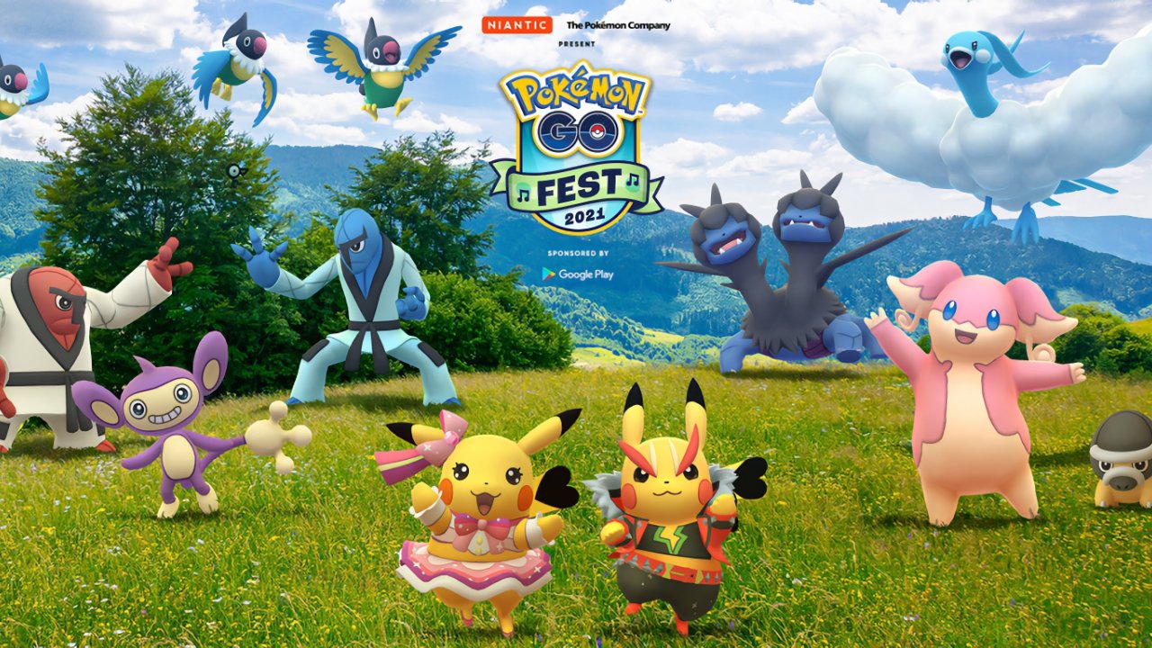 毎年恒例の Pokémon Go Fest 2021 が始まりました