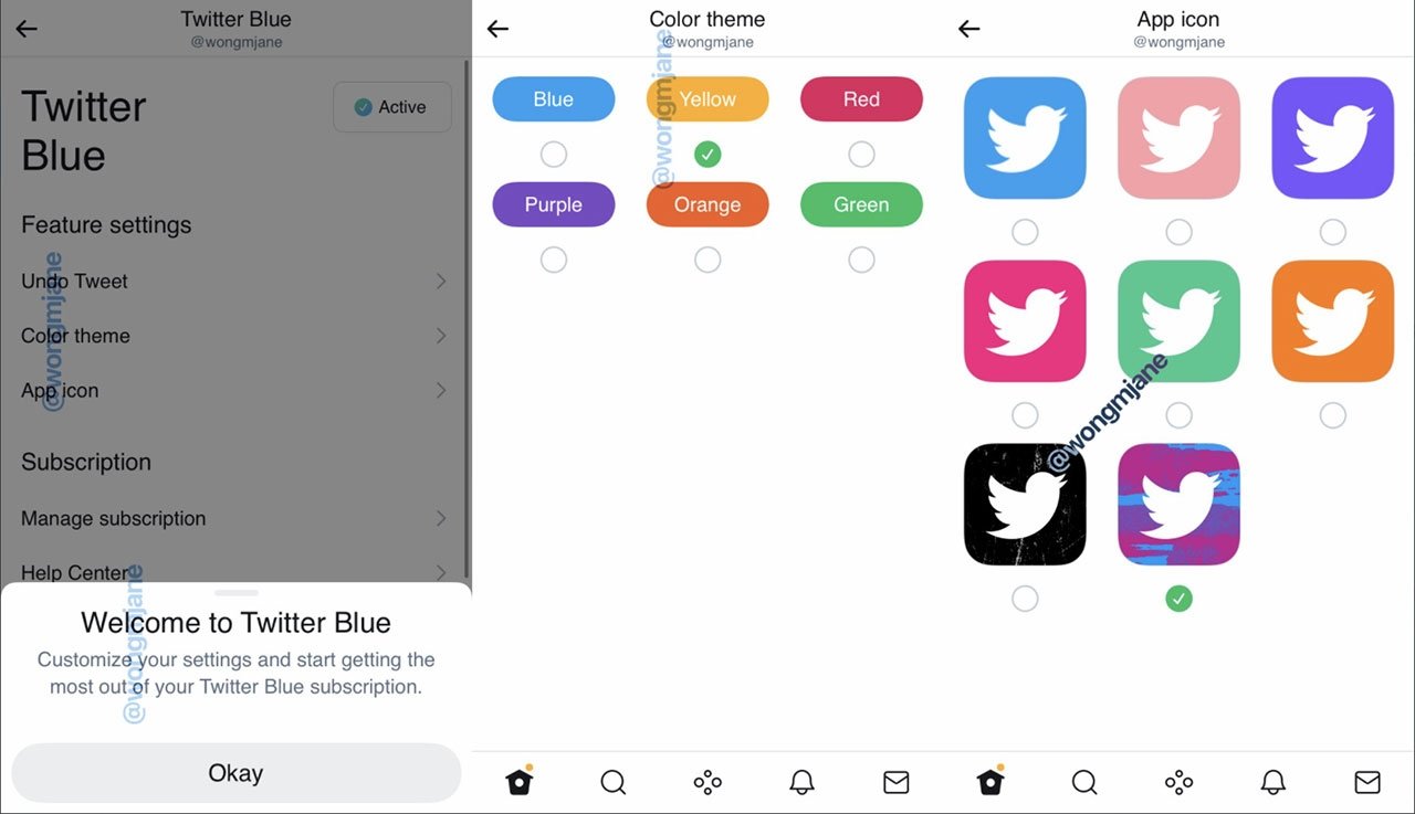 Twitter's $2.99 'Twitter Blue' monthly subscription introduces color