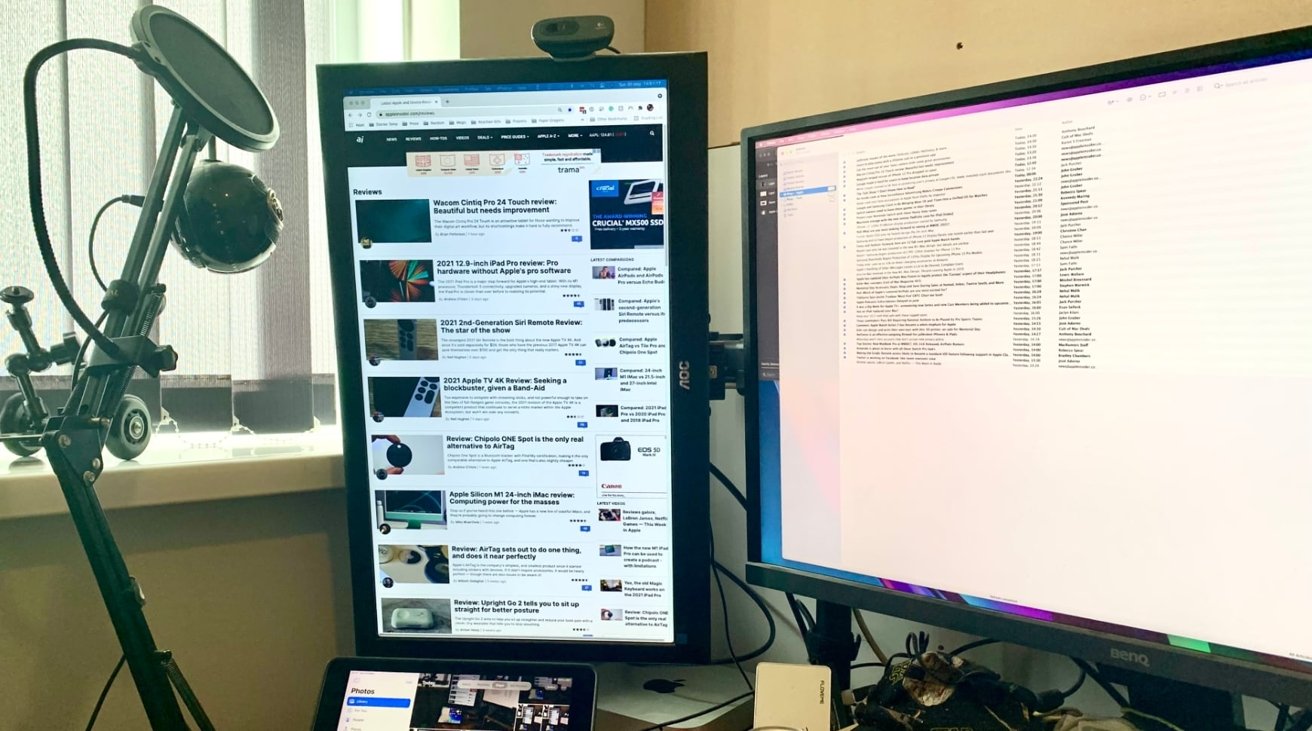 mac dual monitors settings