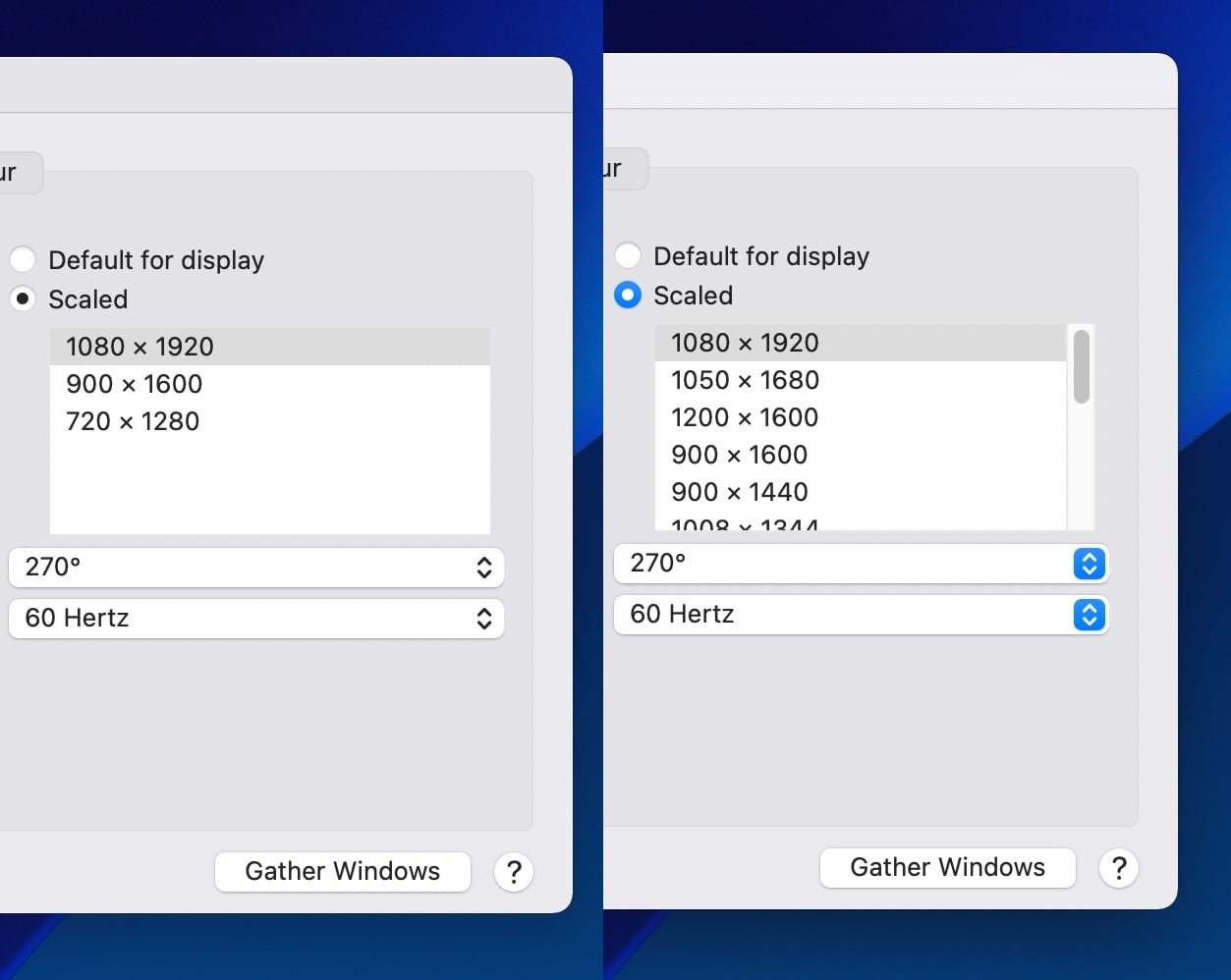 How to set up a vertical display on Windows and macOS - Infobae