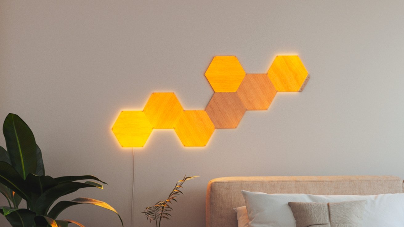 Nanoleaf Elements Wood Look Hexagons review: A more grounded smart 