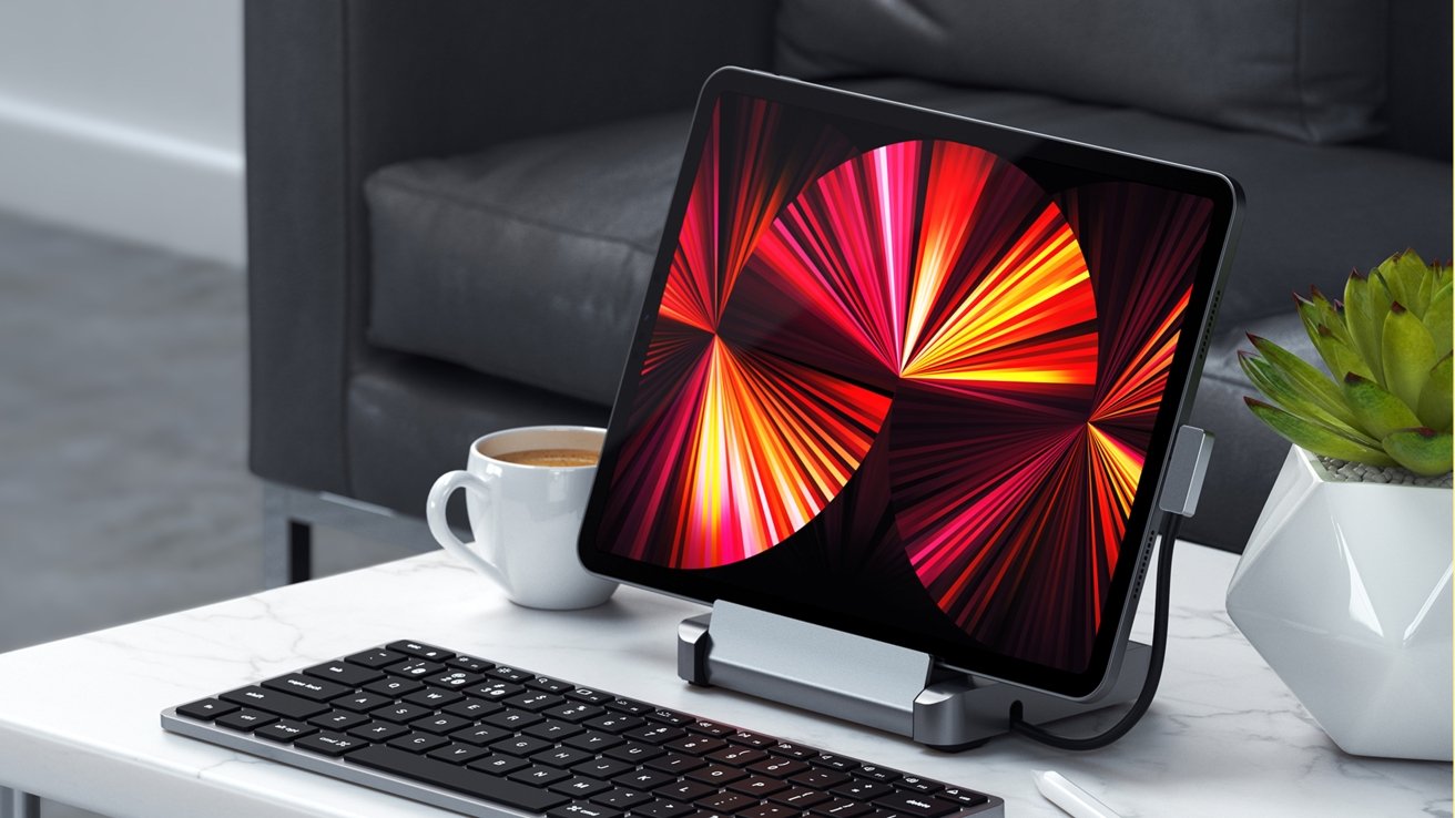 Satechi s new Aluminum Hub Stand is designed with iPad 