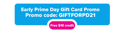 Free Amazon credit button with gift card
