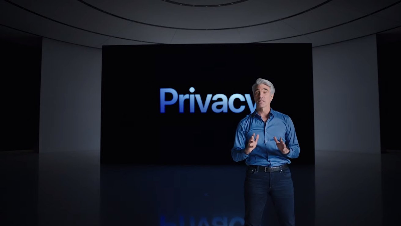 Craig Federighi on privacy at WWDC 2021