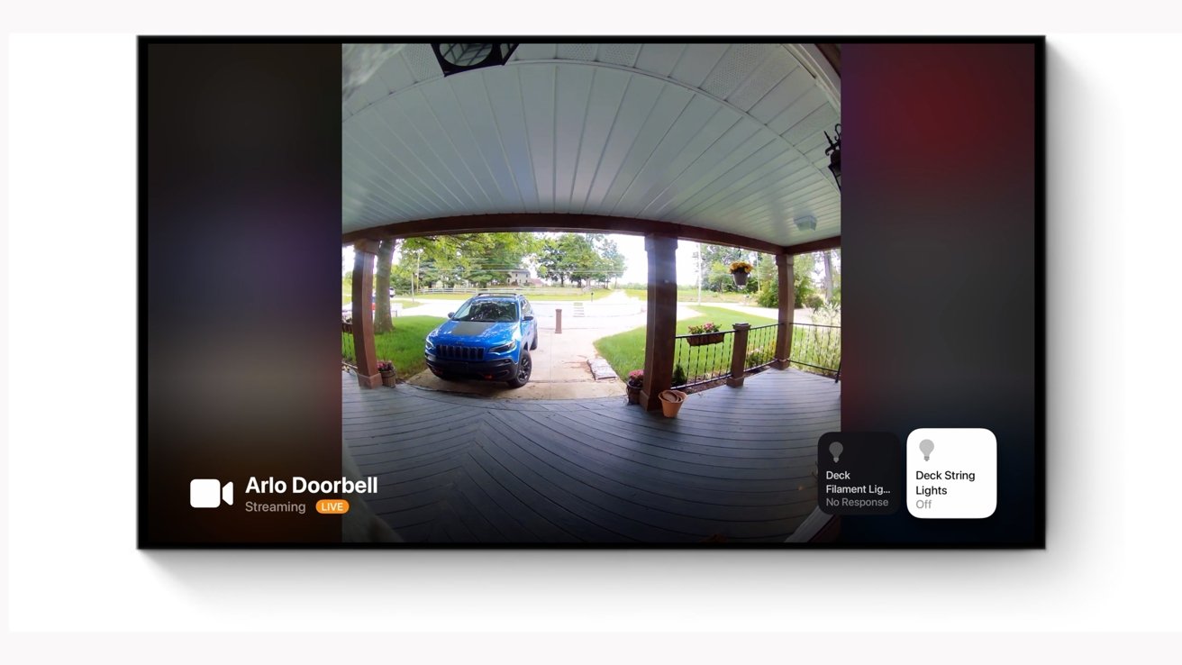 Apple TV HomeKit cameras