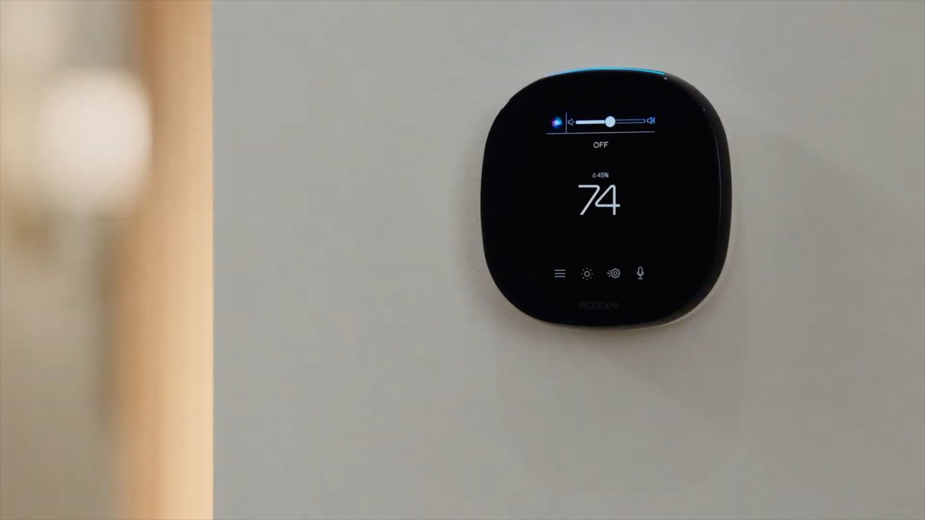 Ecobee SmartThermostat with Voice Control using Siri