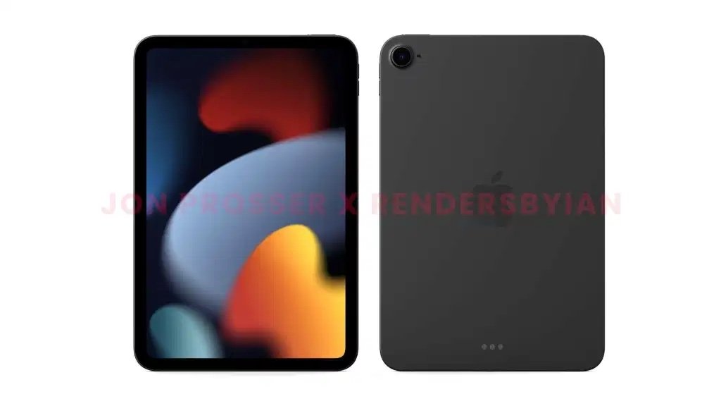 photo of 'iPad mini 6' renders show off slim bezels & lack of home button image