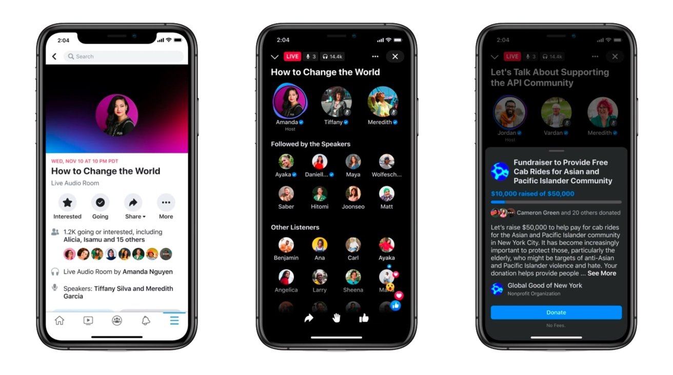 photo of Facebook rolls out podcasts and Live Audio Rooms to iOS app image