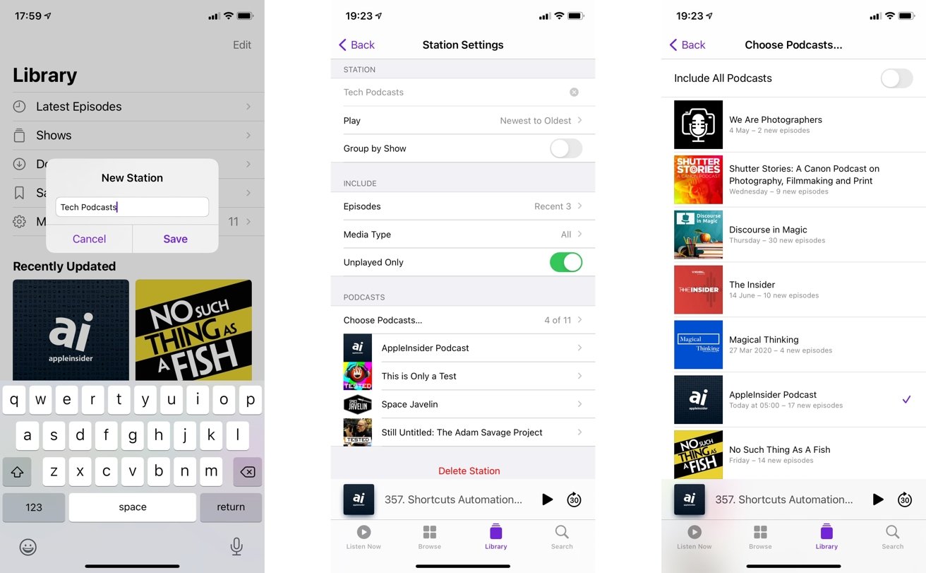 How To Create Your Own Podcast Stations In The Podcasts App Appleinsider