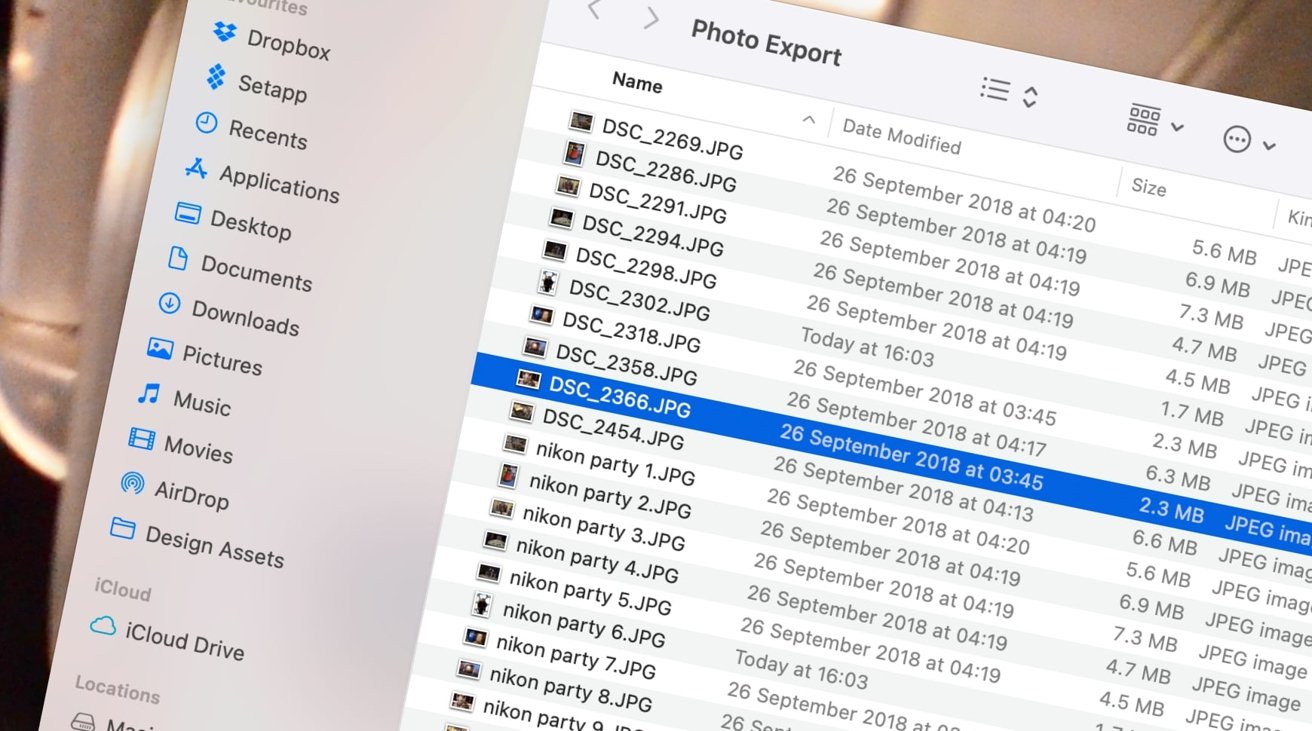 how to rename files on mac with dot in front