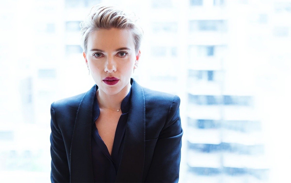 Scarlett Johansson, star of Apple and A24's Bride