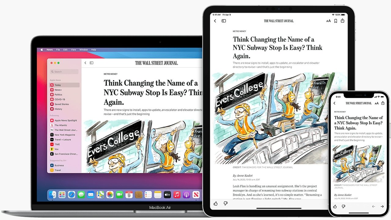 photo of Apple working with New York Magazine on 'journalism project' image