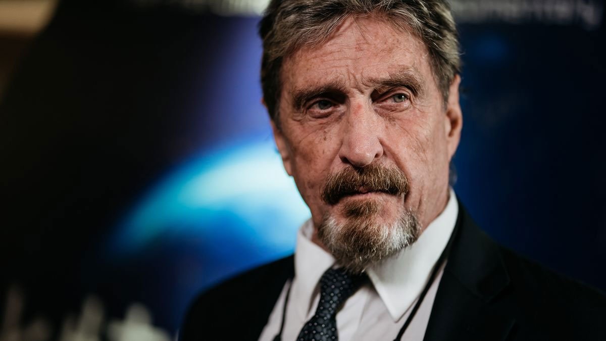 photo of John McAfee dies in Spanish prison following extradition order to US image